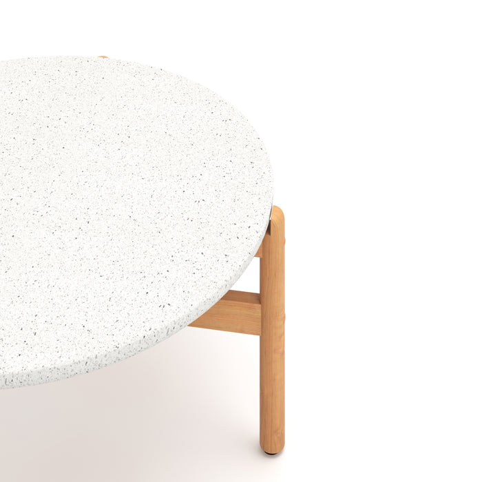 Solstice Coffee Table Terazzo Top