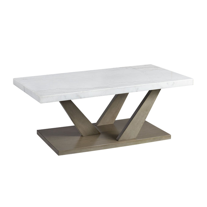Greta 2PC Occasional Table Set-Coffee Table & End Table