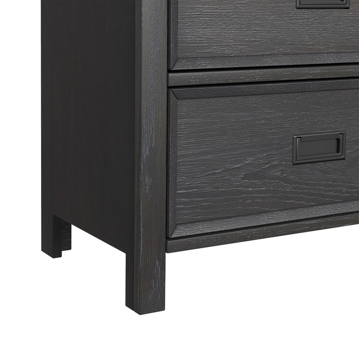 Hampton Kids Over Bunk with Staircase and Trundle Bedroom Set