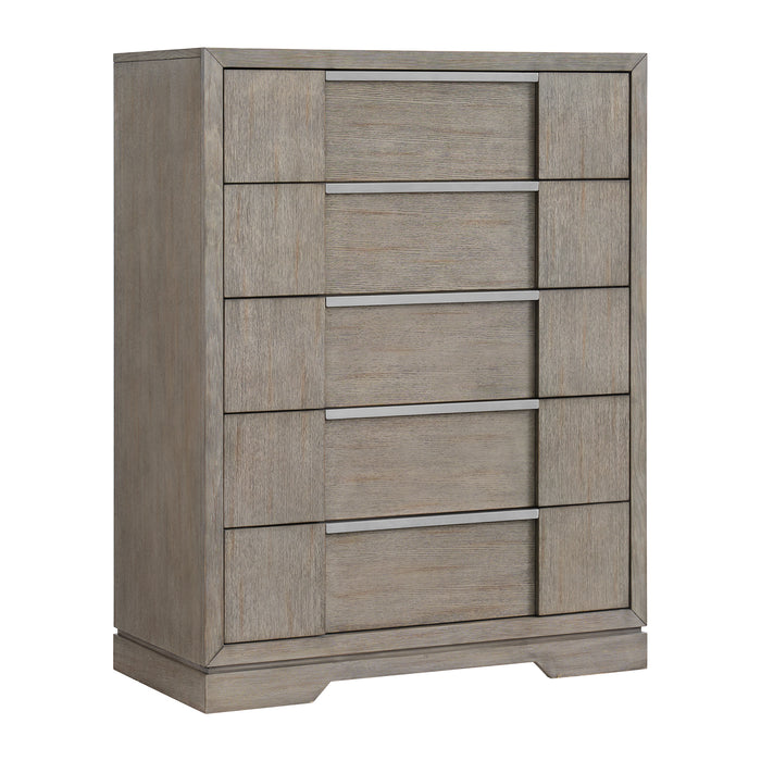 Kelis Panel Bedroom Set with LED