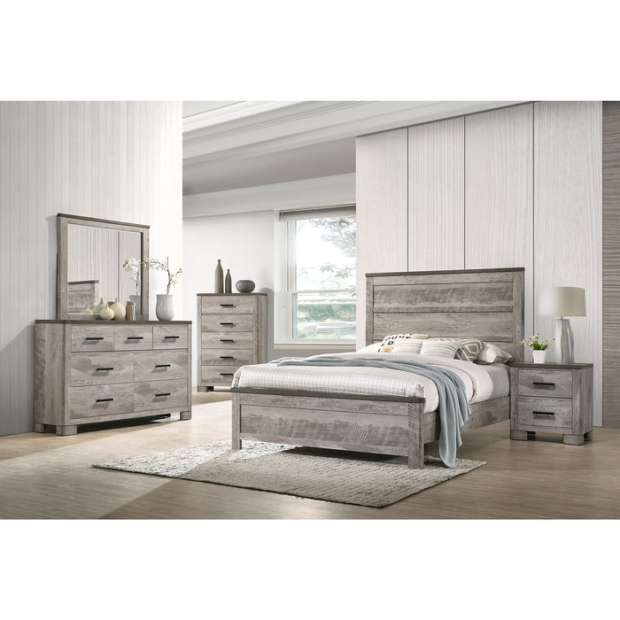 Millers Cove Nightstand Two-Tone Grey