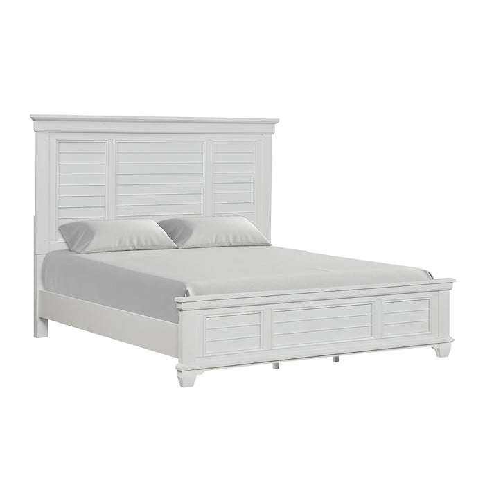 JAMESTOWN 6''6"/ 6''0" K HEADBOARD- WHITE