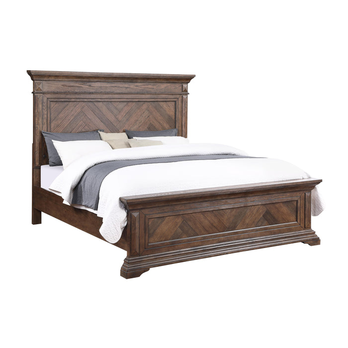 MAR VISTA Eastern King-California King EK/WK FOOTBOARD & SLATS-WALNUT