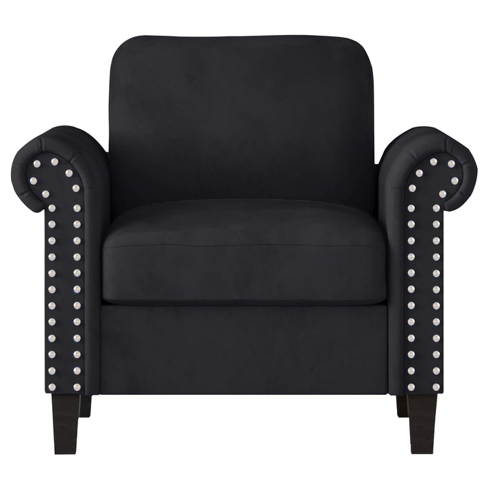 ALANI ACCENT CHAIR-BLACK