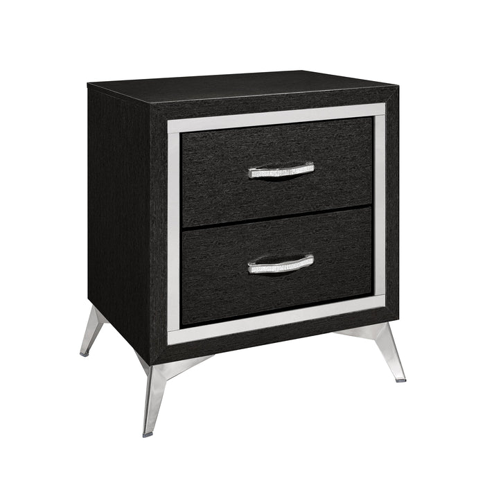 HUXLEY NIGHTSTAND-BLACK image