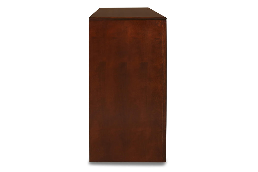 KENSINGTON MEDIA CHEST- BURNISHED CHERRY