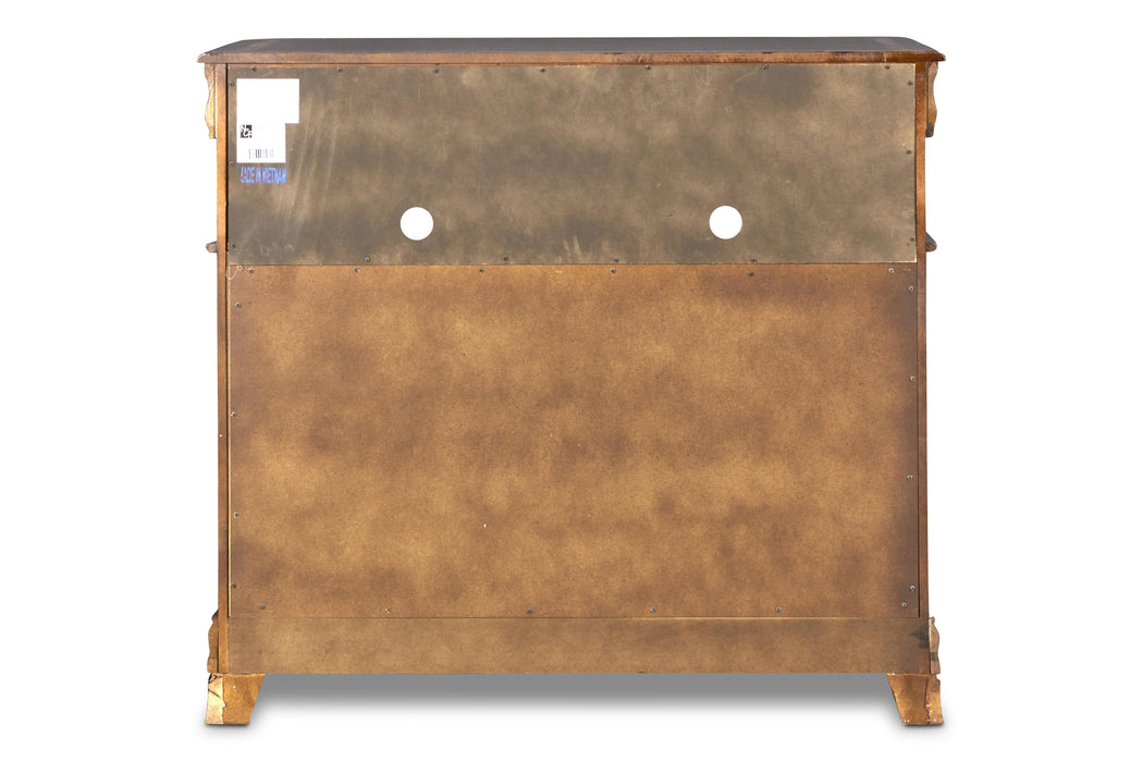 SHERIDAN MEDIA CHEST- BURNISHED CHERRY