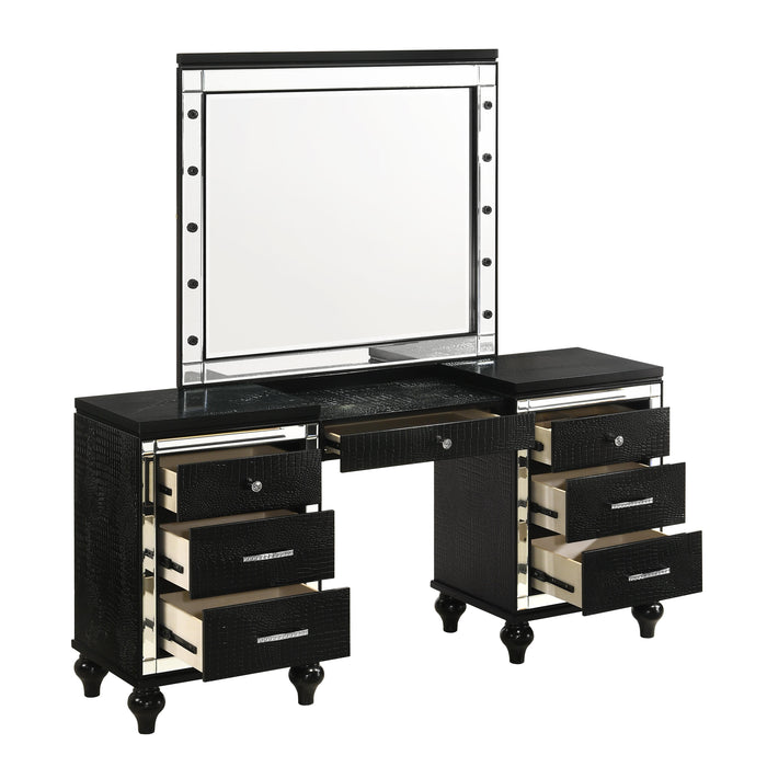 VALENTINO VANITY TABLE-BLACK