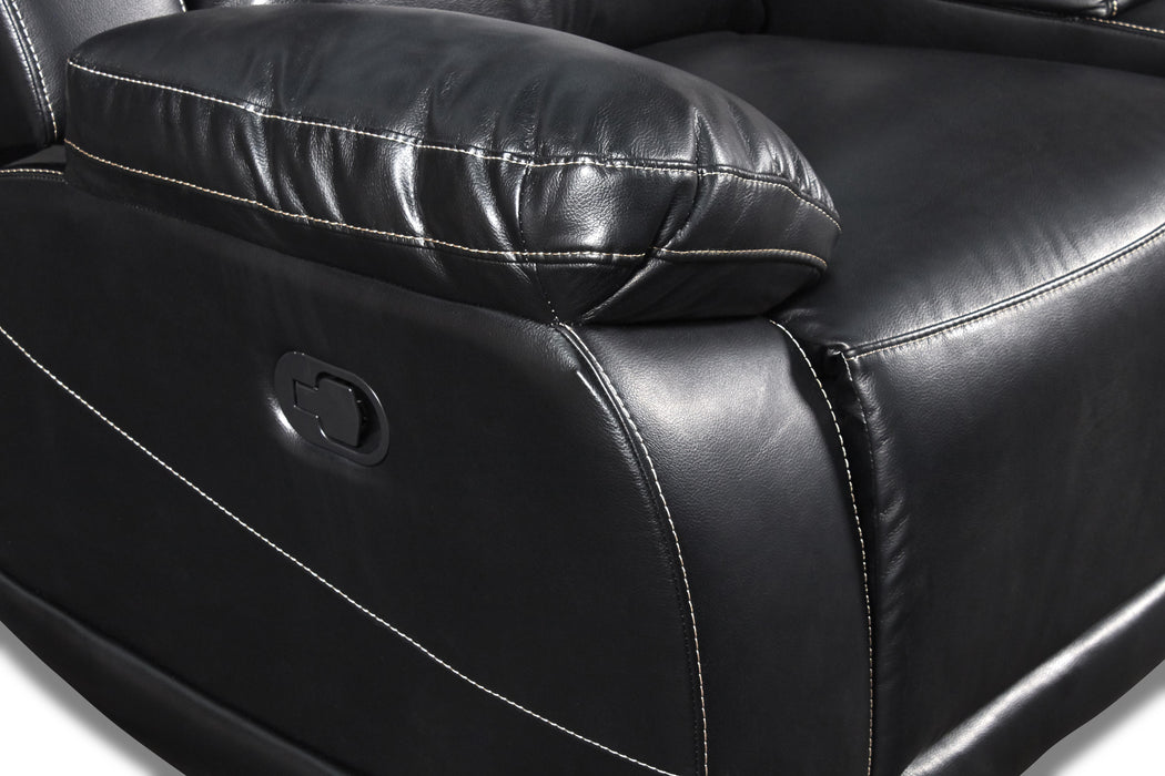 VEGA CONSOLE LOVESEAT - PREMIER BLACK