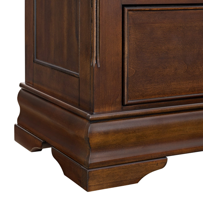 Northridge Dresser & Mirror Set in Cherry