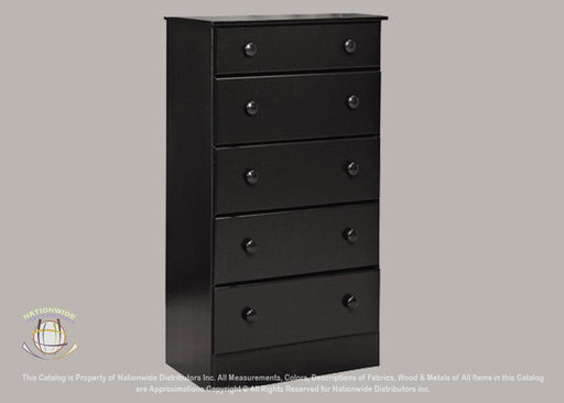 NATIONWIDE 5 DRAWER CHEST - S505 image