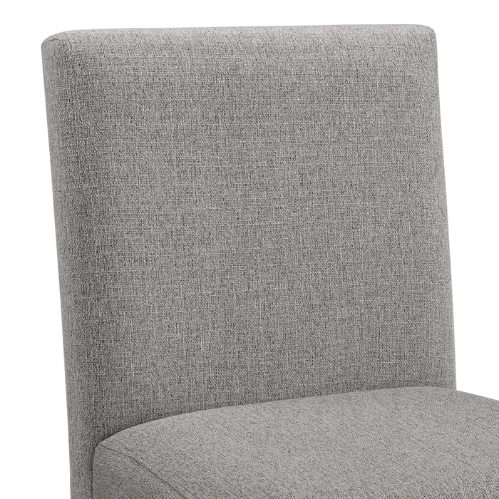 Seneca Counter Side Chair with Grey Fabric in Grey (2 Per Carton)