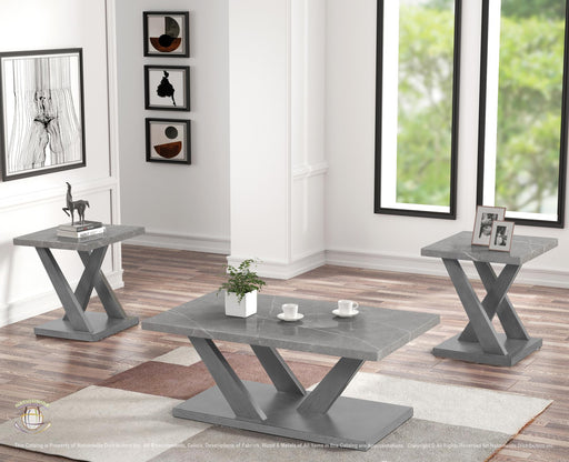 NATIONWIDE COCKTAIL AND 2 END TABLES T146-3 image