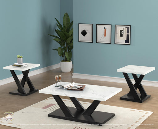 NATIONWIDE COCKTAIL AND 2 END TABLES T147-3 image