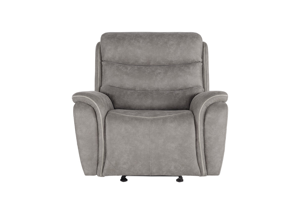 Kamari Glider Recliner W/Pwr Hr & Fr-Gray