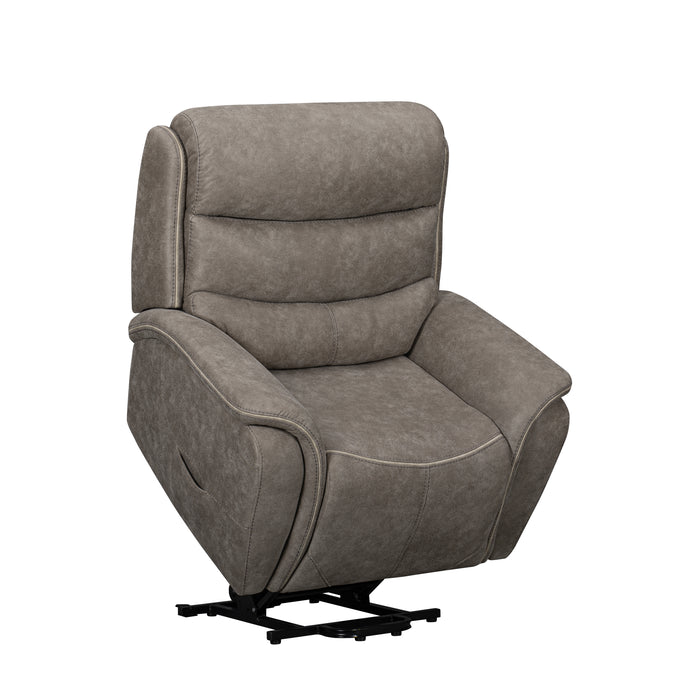 Kamari Power Lift Recliner W/ Heat & Massage-Gray