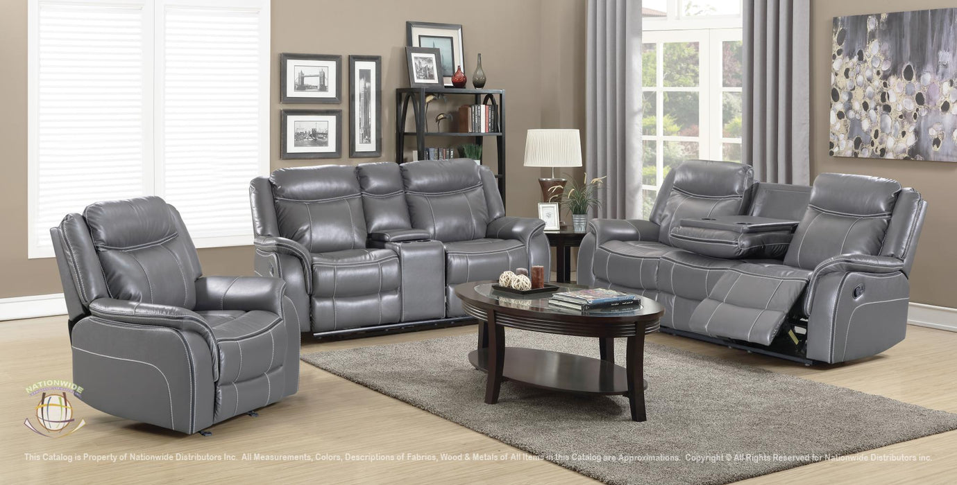 RECLINING SOFA WITH DROP DOWN TABLE - U101S