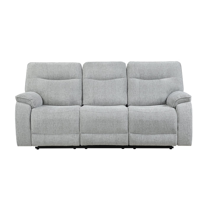 Chablis Reclining Sofa-Mist Gray