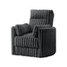 Embrace Swivel Accent Chair-Charcoal