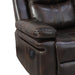 Kellen Console Loveseat W/ Pwr Fr-Brown