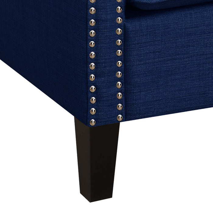 Erica 497 Chair W/Chrome Nails Heirloom Blue (ISTA 3)