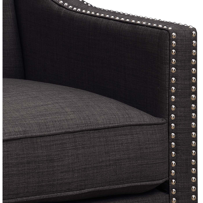 Erica 497 Chair W/Chrome Nails Heirloom Charcoal (ISTA 3)