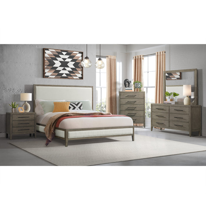 Versailles Contemporary 3-Drawer Nightstand