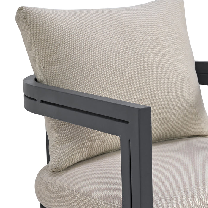 Playa Dining Set in Dark Grey