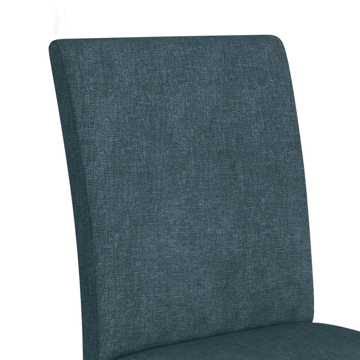 Santa Barbara Dining Side Chair with Fabric in Walnut (2 Per Carton)