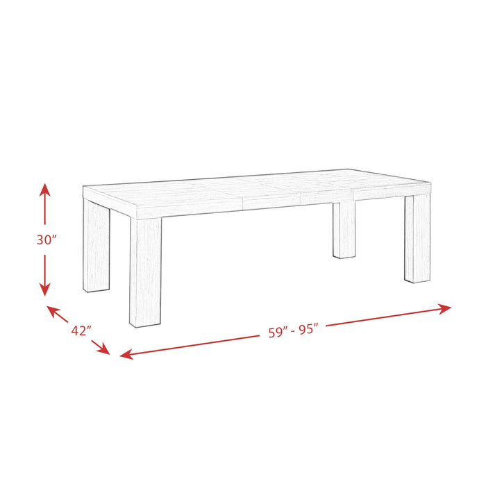 Grady 7PC Dining Set-Table & Six Chairs