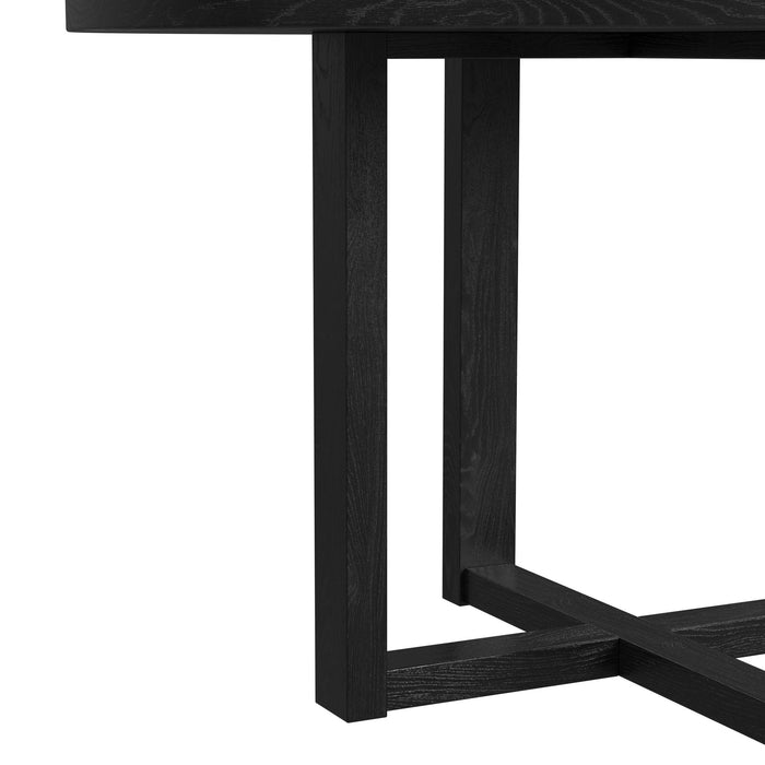 Bahama Breeze 5PC Standard Height Dining Set in Black-Table and Four Chairs