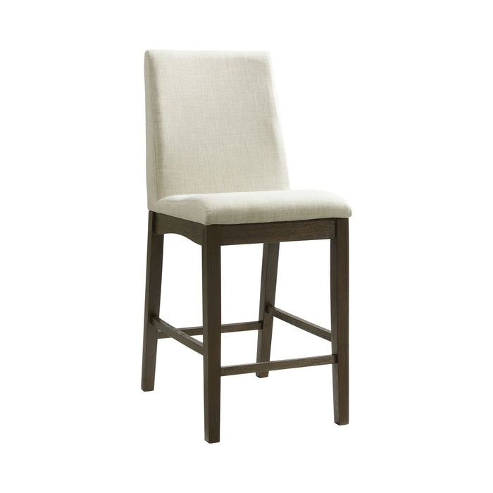 Dapper 5PC Round Dining Set in Walnut-Table & Four Chairs