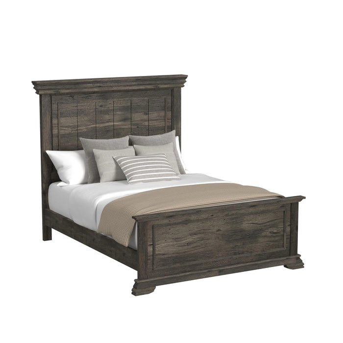 Park Ridge Panel Bedroom Set in Charcoal