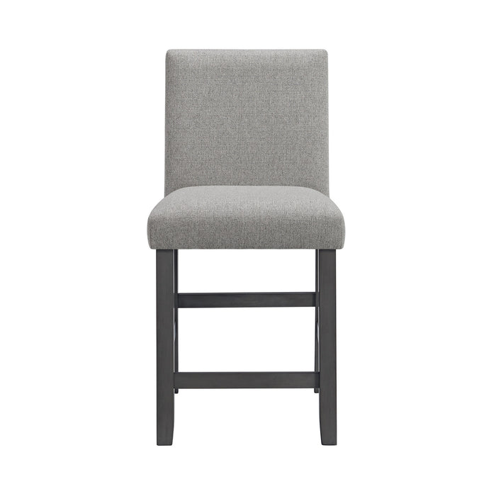 Seneca Counter Side Chair with Grey Fabric (2 Per Carton)