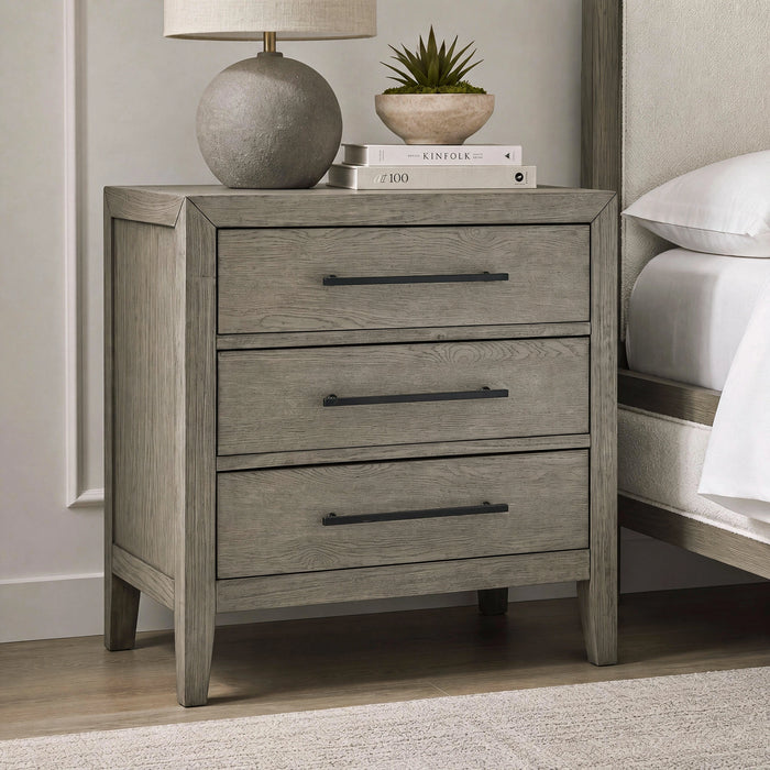 Versailles Contemporary 3-Drawer Nightstand