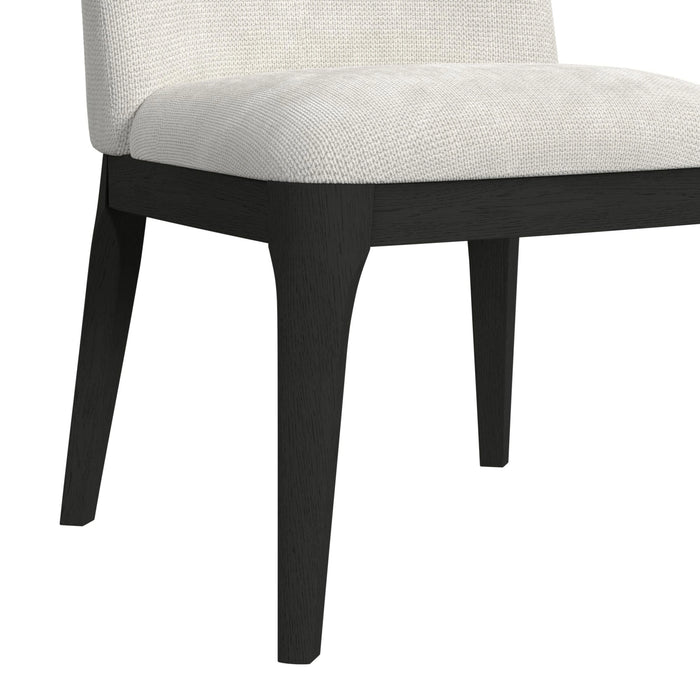 Sylvie Dining Side Chair with White Fabric (2 Per Carton)
