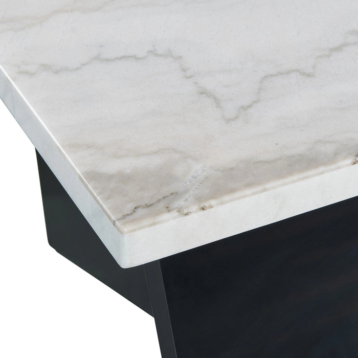 Beckley Coffee Table Complete in Marble Top