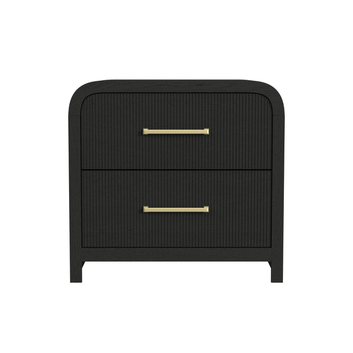 Ridgemont 2-Drawer Nightstand with USB