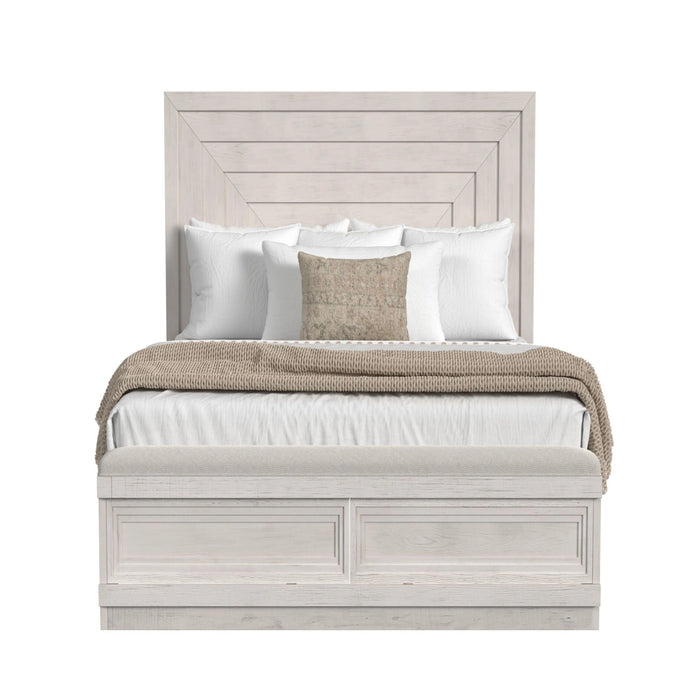 Avalanche Storage Bed in Antique White