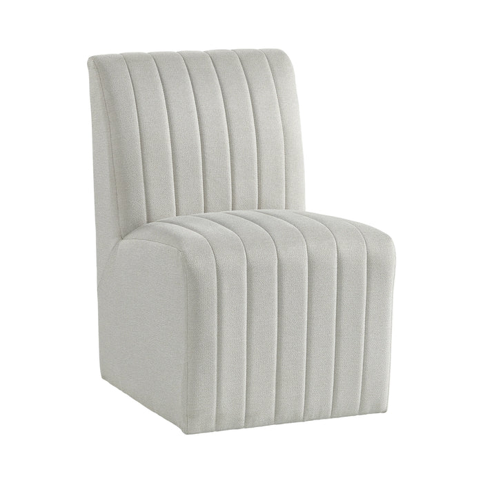 Jemma Upholstered Side Chair in Beige Linen (2 Per Carton)
