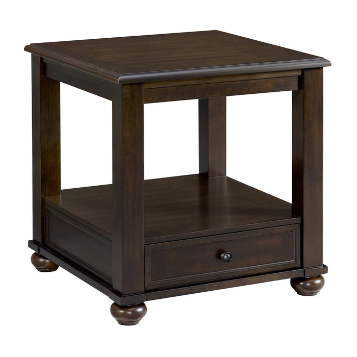 Wagner Occasional Table Set in Cherry-Rectangular Lift-Top Coffee Table