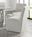 Elements International Merlin Side Chair (Set of 2) in Gray image