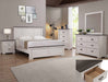 Crown Mark Furniture Leighton 6 Drawer Dresser in White image