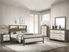 Crown Mark Furniture Rhett 6 Drawer Dresser in Gray image