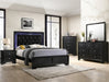 Crown Mark Micah 7 Drawers Dresser in Black image