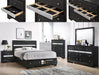 Crown Mark Regata Nightstand in Black image