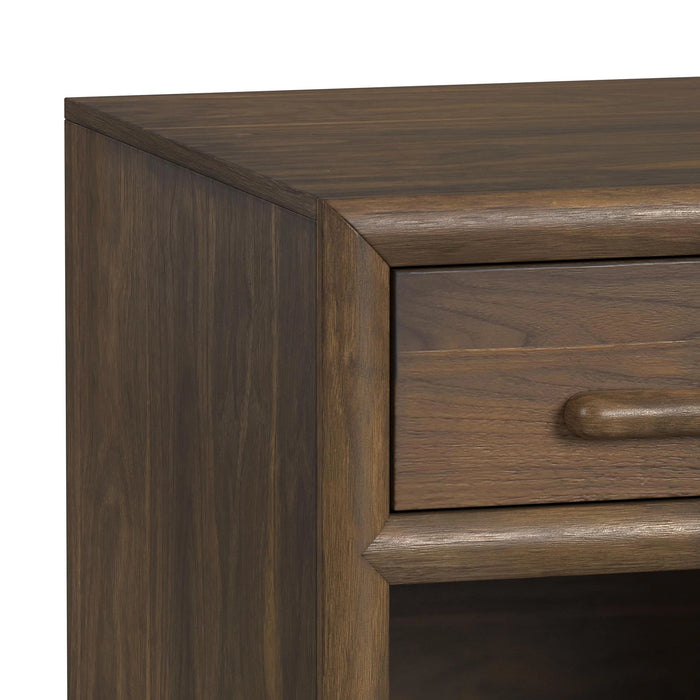 Brisbane End Table in Brown