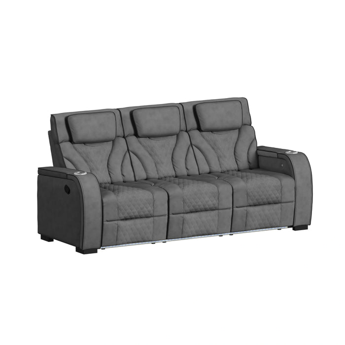 Blitz Motion Sofa with DDT, Reading Light, Wireless Charger and LED