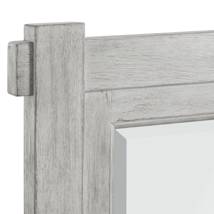 Scott Dresser & Mirror Set White Finish