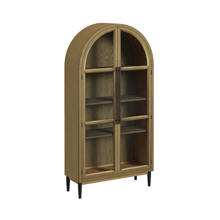 Orion Bookcase in Weathered Oak